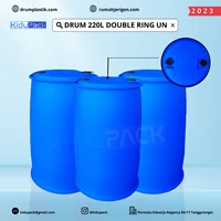 DRUM PLASTIK 220L DOUBLE RING UN