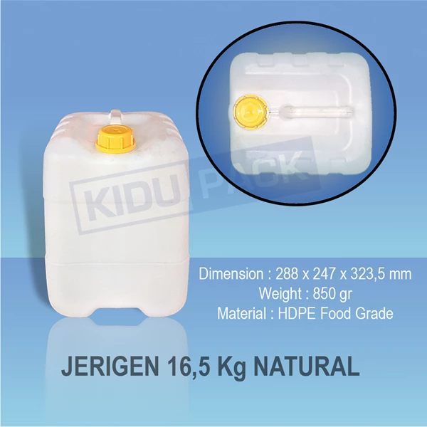 Jerry Can 16.5 kg Natural